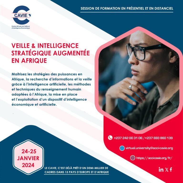 VEILLE ET INTELLIGENCE STRATÉGIQUE AUGMENTÉE EN AFRIQUE (VISA-A)